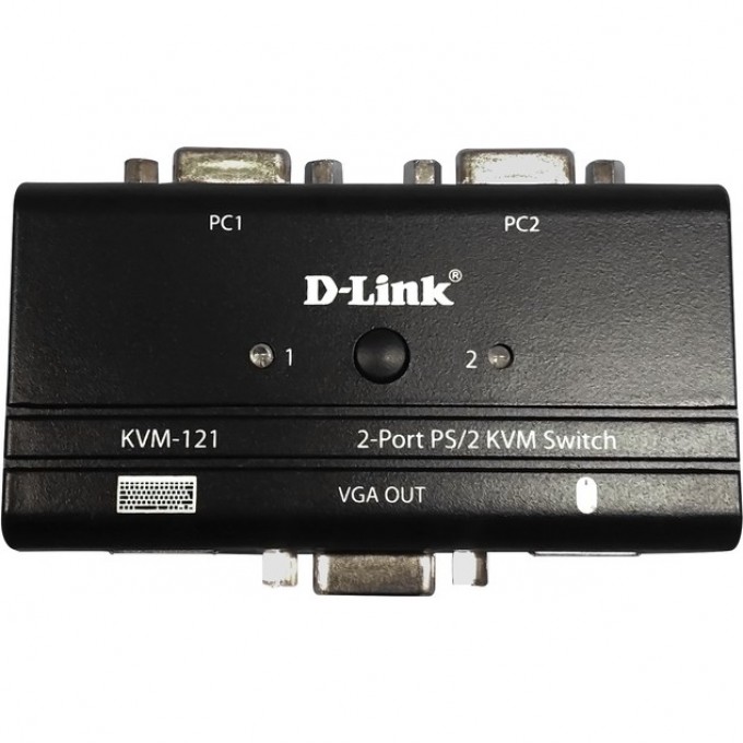 2-портовый KVM-переключатель D-LINK KVM-121 KVM-121/B1A