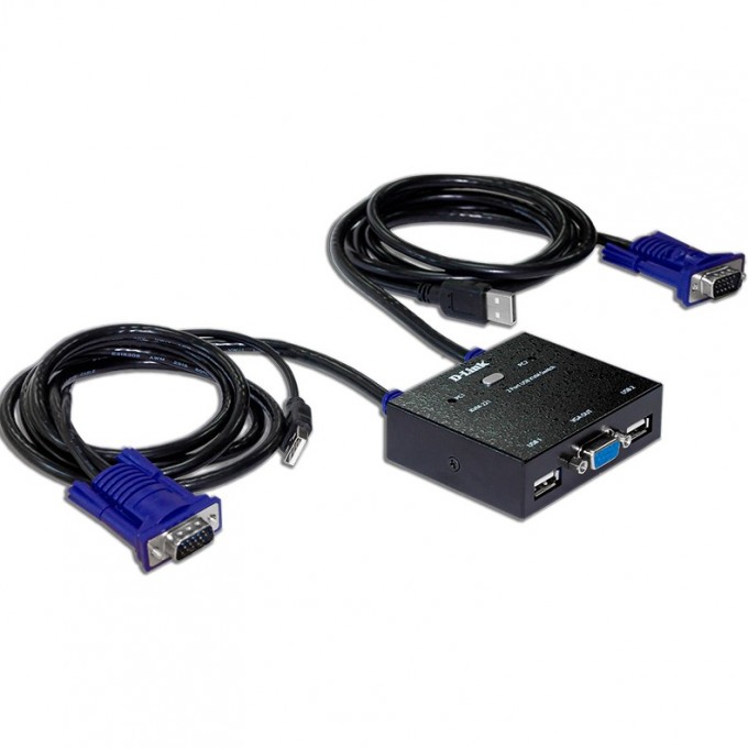2-портовый KVM-переключатель D-LINK KVM-221 KVM-221/C1A