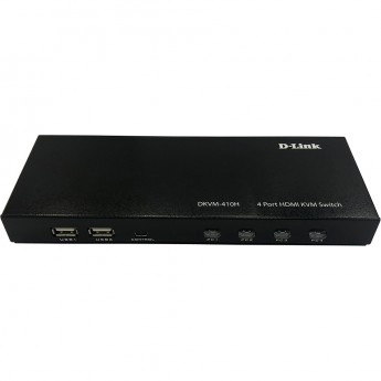 4-портовый KVM-переключатель D-LINK DKVM-410H 4-портовый KVM-переключатель D-LINK DKVM-410H