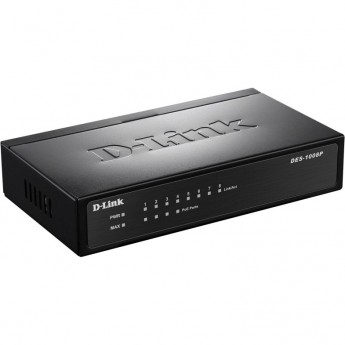 Коммутатор D-LINK DES-1008P Коммутатор D-LINK DES-1008P