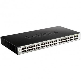 Управляемый L2 коммутатор D-LINK DGS-1210-52/ME/B2A 48x1000Base-T, 4x1000Base-X SFP, AC 220В/DC 12В(с возможностью мониторинга статуса питания коммутатора) Управляемый L2 коммутатор D-LINK DGS-1210-52/ME/B2A 48x1000Base-T, 4x1000Base-X SFP, AC 220В/DC 12В(с возможностью мониторинга статуса питания коммутатора)